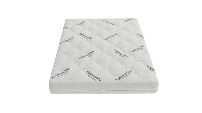 Saltea cu spumă poliuretanică Somnart HypoallergenicMed Antibacteria, 140x200, înălțime 18 cm, antibacterii, husă detașabilă cu fermoar, fermitate medie [5]