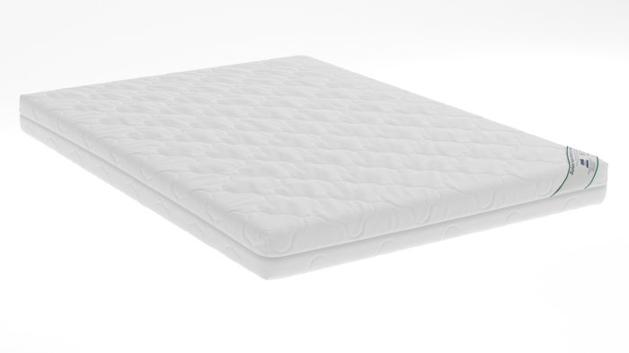 Saltea cu spumă poliuretanică Somnart HypoallergenicMed Bumbac 120x200, înălțime 16 cm, hipoalergenică, husă cu fermoar, rulată, fermitate medie [6]