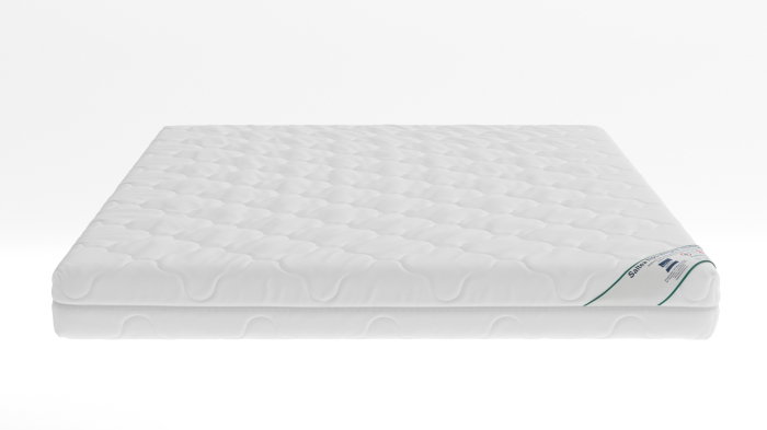 Saltea cu spumă poliuretanică Somnart HypoallergenicMed Bumbac 120x200, înălțime 16 cm, hipoalergenică, husă cu fermoar, rulată, fermitate medie [5]