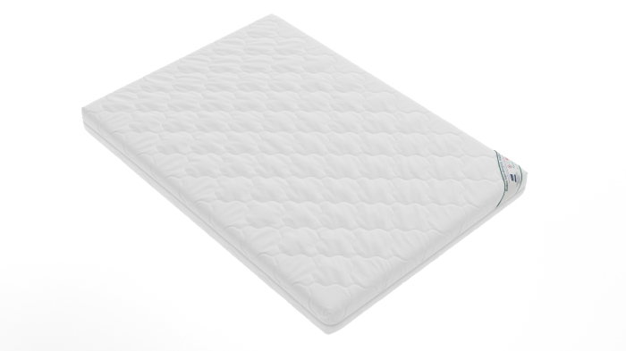 Saltea cu spumă poliuretanică Somnart HypoallergenicMed Bumbac 120x200, înălțime 16 cm, hipoalergenică, husă cu fermoar, rulată, fermitate medie [7]