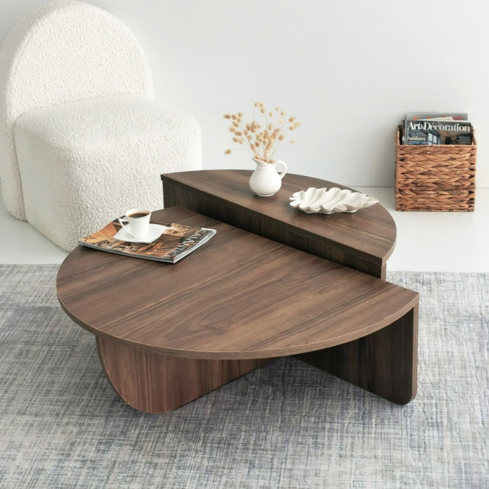 Set 2 masute de cafea PODIUM, 90x60x30 cm [3]