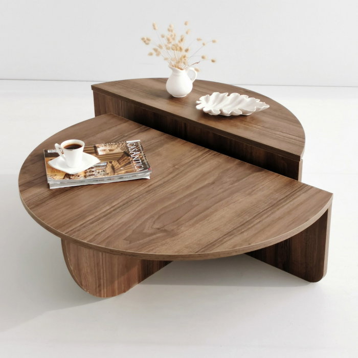 Set 2 masute de cafea PODIUM, 90x60x30 cm [6]