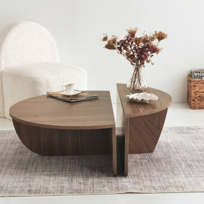 Set 2 masute de cafea PODIUM, 90x60x30 cm [4]