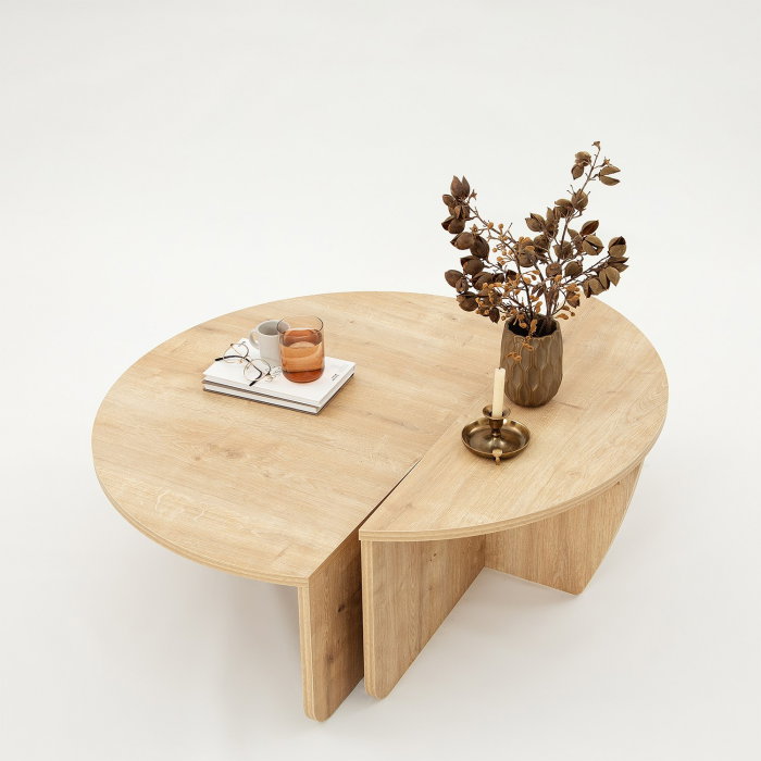 Set 2 masute de cafea PODIUM, 90x60x30 cm [9]