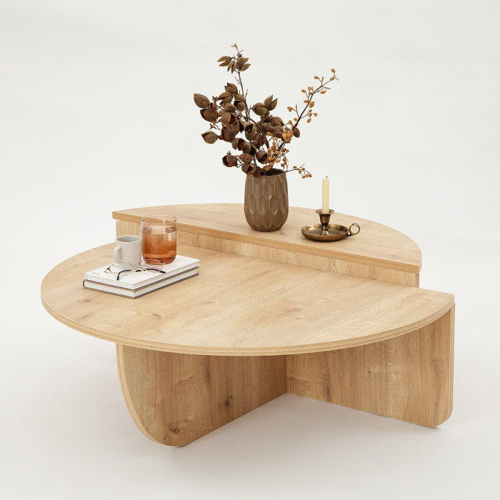 Set 2 masute de cafea PODIUM, 90x60x30 cm [12]