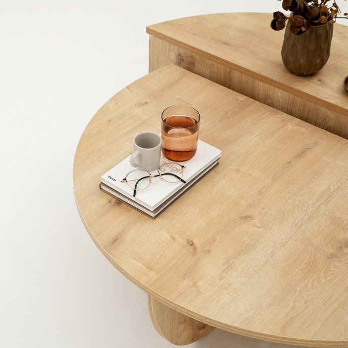 Set 2 masute de cafea PODIUM, 90x60x30 cm [8]