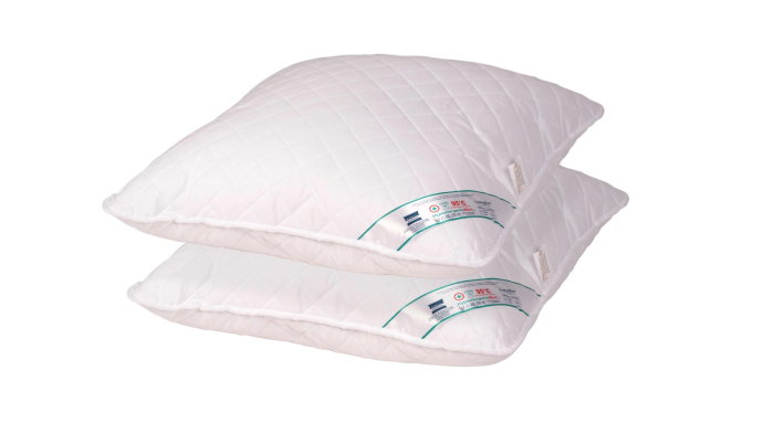 Set 2 Perne Medicinale Hipoalergenice Somnart 40x40cm, HypoallergenicMed, 100% fibra poliester, lavabile la 95 de grade, fermitate medie spre tare [6]