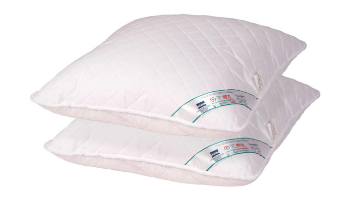Set 2 Perne Medicinale Hipoalergenice Somnart 70x70cm, HypoallergenicMed, matlasate, lavabile la 95 de grade, fermitate medie spre tare [5]