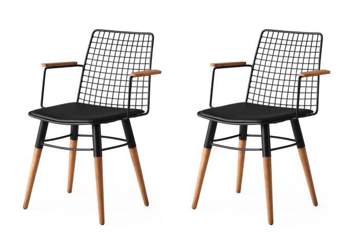 Set 2 scaune TREND, 43x39x82 cm [1]