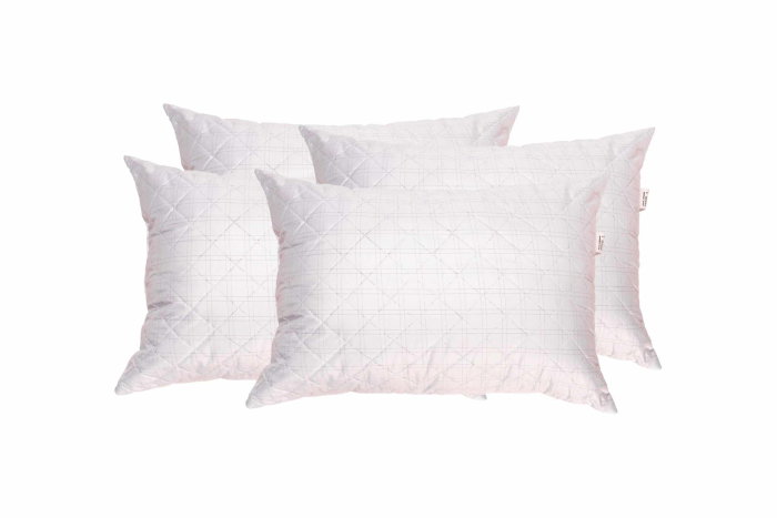 Set 4 perne matlasate Somnart, 50x70 cm, microfibra cu fibre de carbon [3]