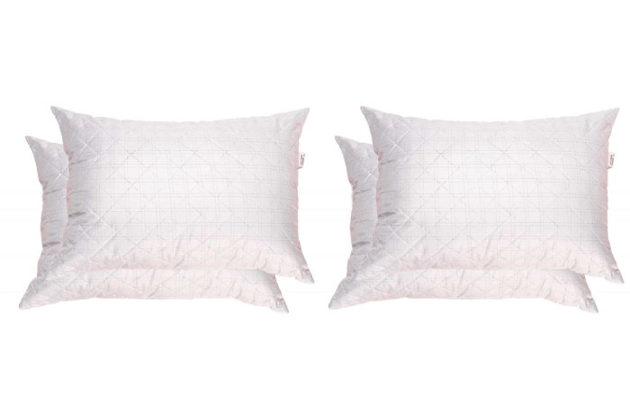 Set 4 perne matlasate Somnart, 50x70 cm, microfibra cu fibre de carbon [2]