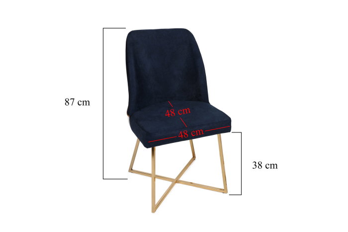 Set 4 scaune MADRID, 50x49x90 cm [9]