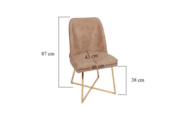 Set 4 scaune MADRID, 50x49x90 cm [11]