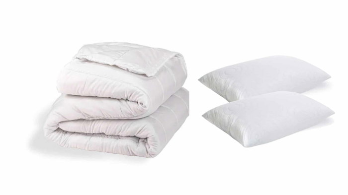 Set Confort Somnart pilota 200x220 cm + 2 perne 50x70 cm, microfibra [1]