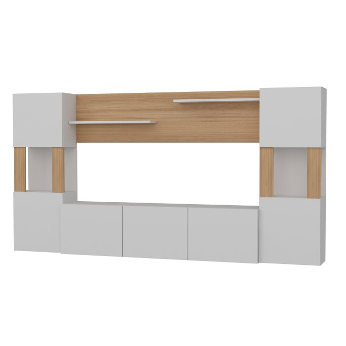 Set Living LORE, comoda TV, 5 usi, 160x31,5x125 cm [5]