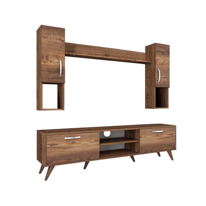 Set Living M27, comoda TV si corpuri suspendate, 180x35x48,6 cm [9]