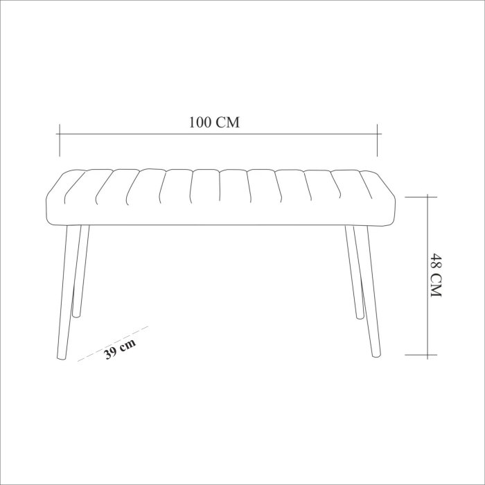 Set masa extensibila si scaune SANTIAGO ATLANTICE, 4 piese, pin atlantic, 120-153x75x77 cm [12]