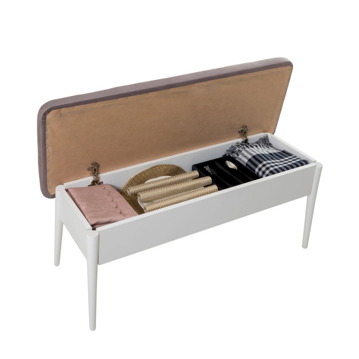 Set masa extensibila si scaune VINA, 4 piese, 129-163x80x75 cm [8]