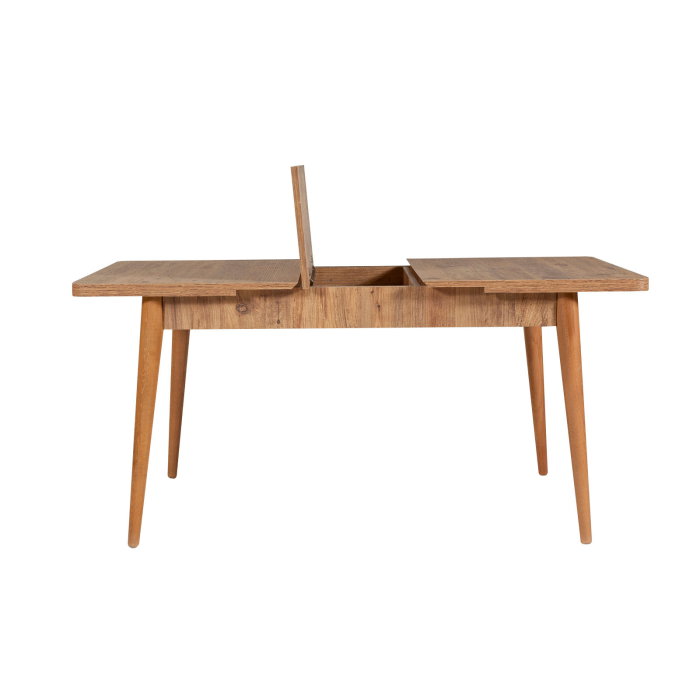 Set masa si scaune VINA, 5 piese, pin atlantic, 130x80x77 cm [6]