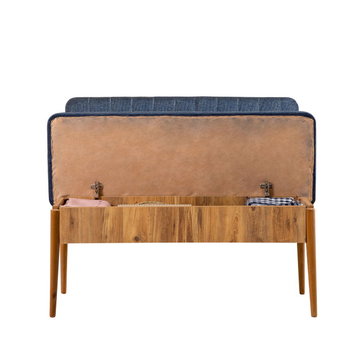 Set masa si scaune VINA, 5 piese, pin atlantic, 130x80x77 cm [10]