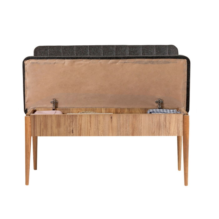 Set masa extensibila si scaune VINA, 5 piese, 165x80x75 cm [9]