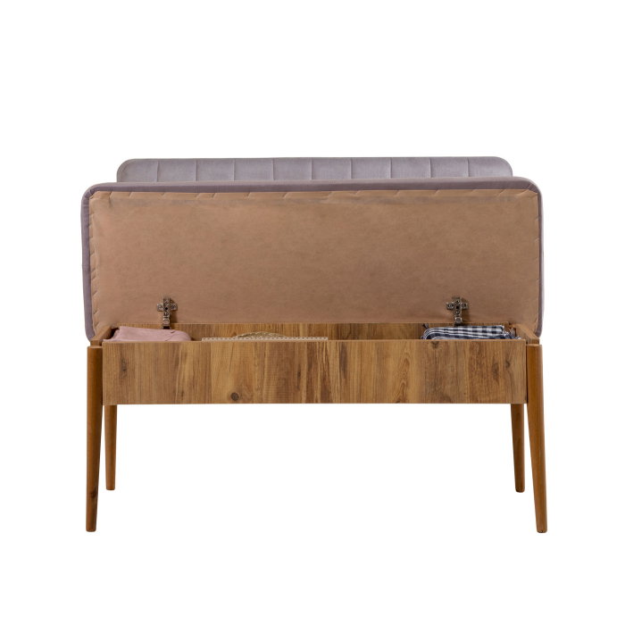 Set masa si scaune VINA, 5 piese, 130x80x77 cm [10]