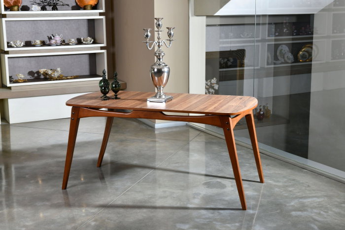 Set masa si scaune TOUCH WOODEN, 5 piese, 160x80x75 cm [11]