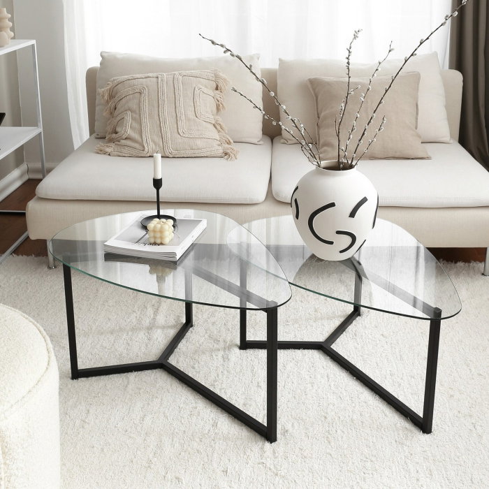 Set masuta de cafea BELLISIMO, 82x58x40 cm [5]