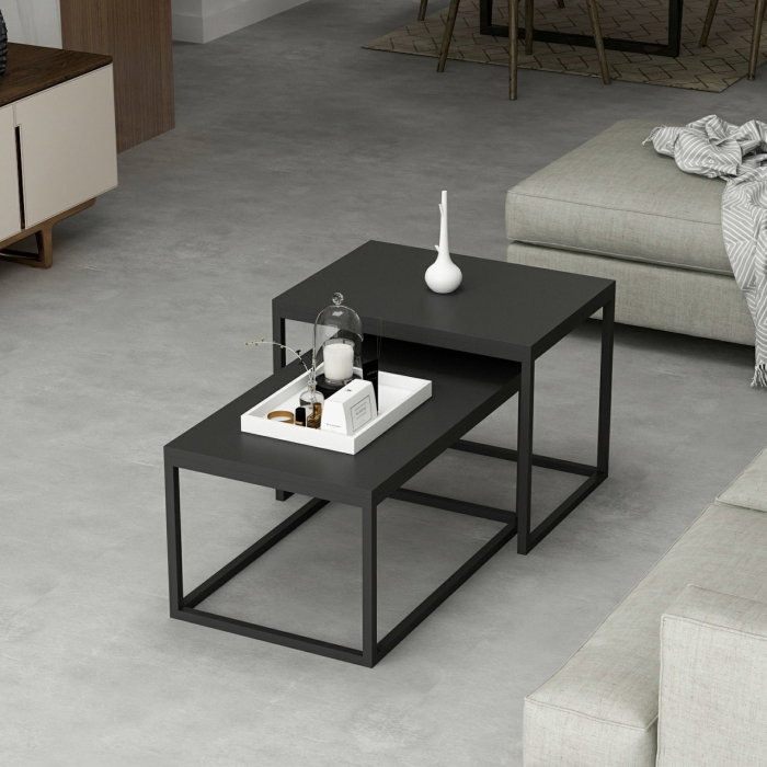 Set masuta de cafea LEKA, 72x37x45 cm [3]