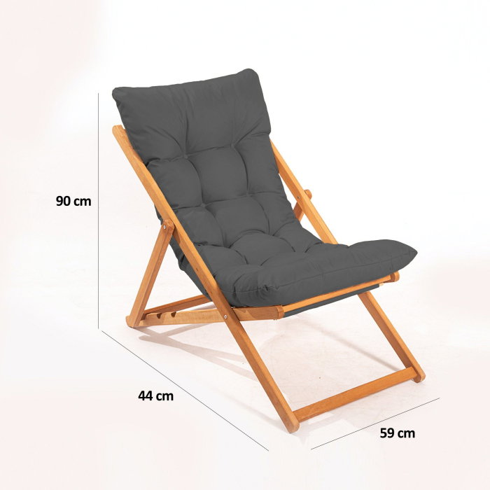 Set masa si scaune gradina MY005, 3 piese, 59x44x90 cm [7]