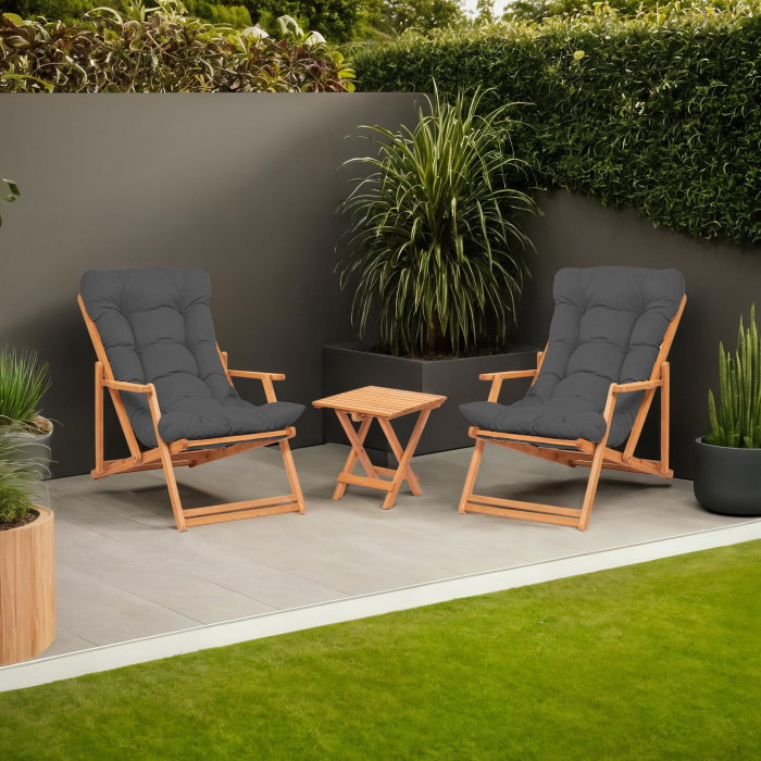 Set masuta si scaune gradina MY007, 3 piese, 50x50x81 cm [2]