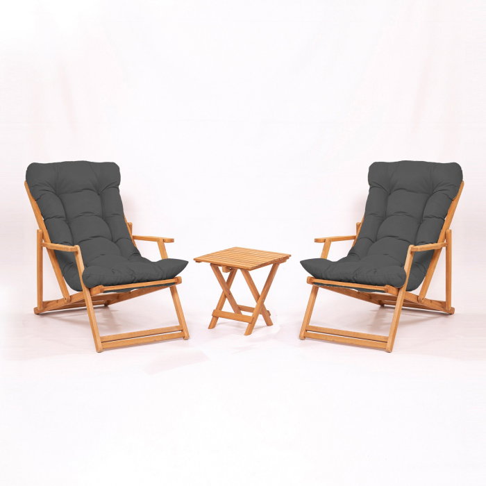 Set masuta si scaune gradina MY007, 3 piese, 50x50x81 cm [3]