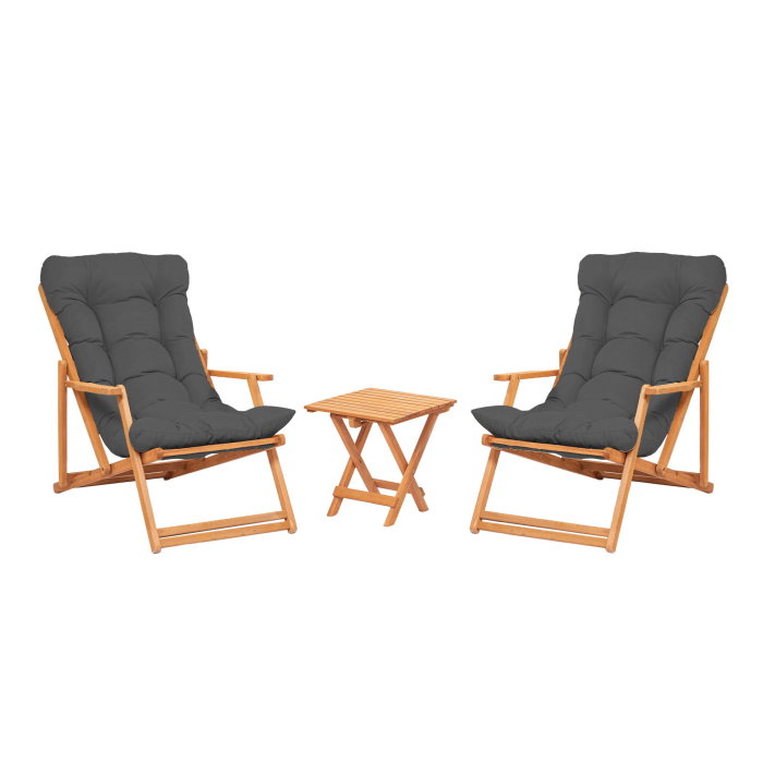 Set masuta si scaune gradina MY007, 3 piese, 50x50x81 cm [1]