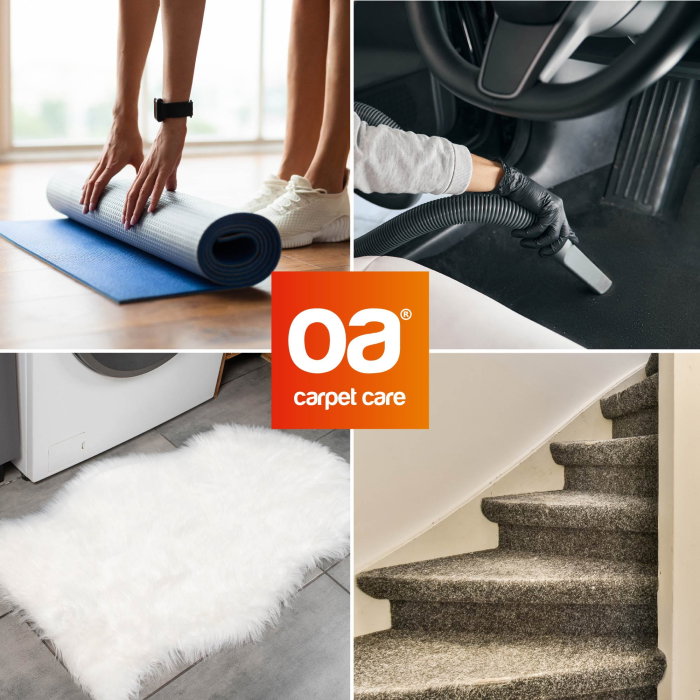 Set pentru curatarea covoarelor si a canapelelor OA Carpet & Sofa + 1 Laveta din microfibra 35x35 cm + 1 Saculet [7]