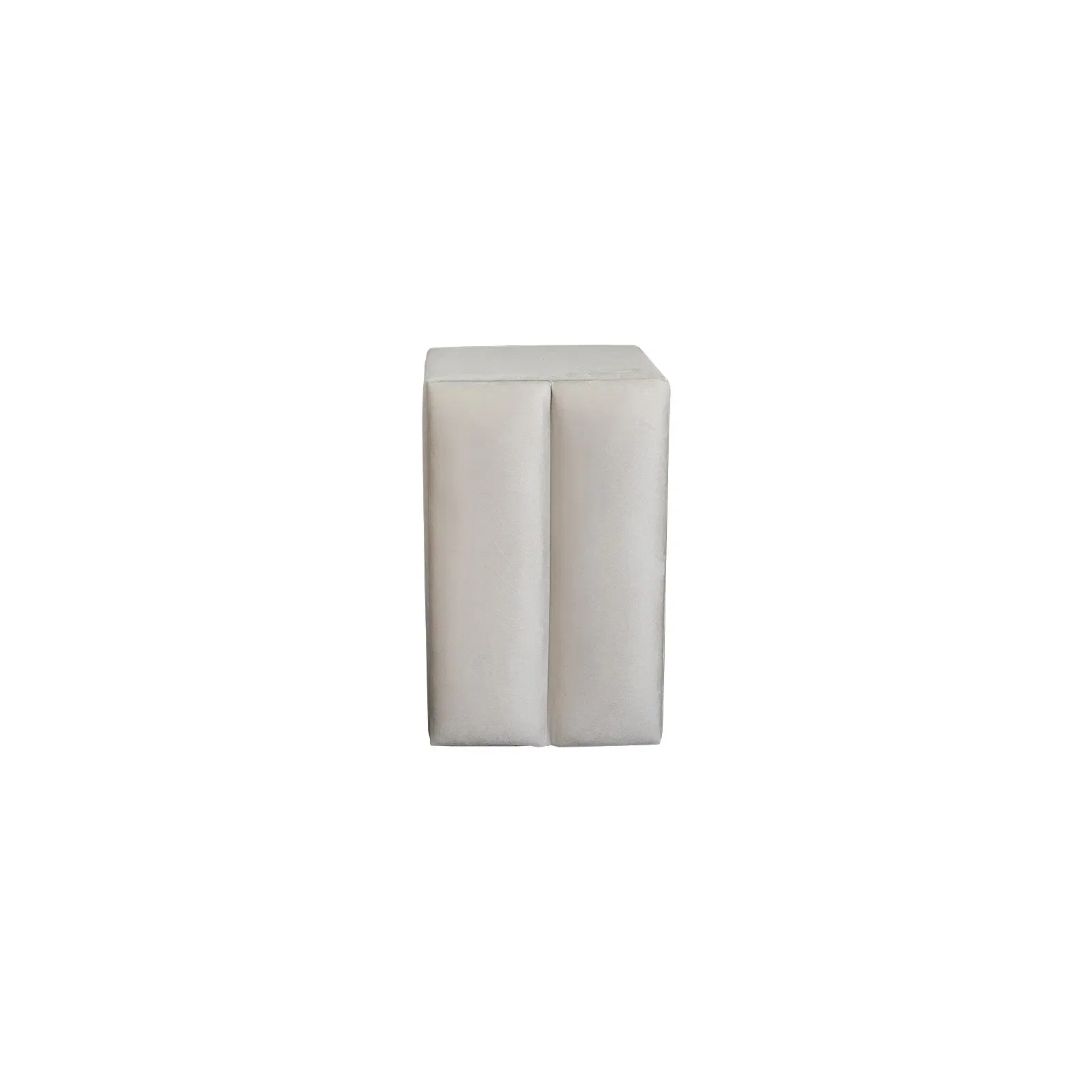 Set Pat tapitat ROSE 160x200 cm, cu saltea, somiera rabatabila si spatiu depozitare, stofa bej + 2 Noptiere BLACKBERRY cu 1 usa, stofa bej [7]