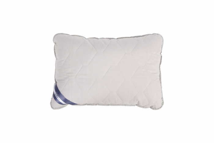 Set Pilota bumbac Somnart Bella 150x200cm 200g model biscuite + 1 perna bumbac Somnart Bella, 50x70cm, Gri [3]