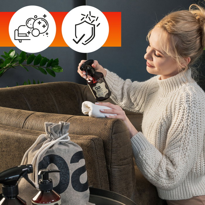 Solutie curatare piele ecologica sau naturala OA Leather Care 250 ml sau 500 ml - ExpoMob [6]