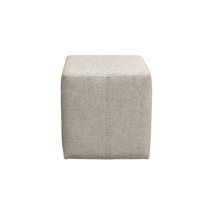 Taburet ROKA, crem, 35x35x38 cm