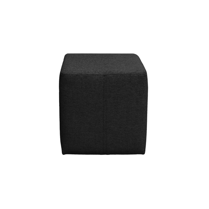 Taburet ROKA, negru, 35x35x38 cm