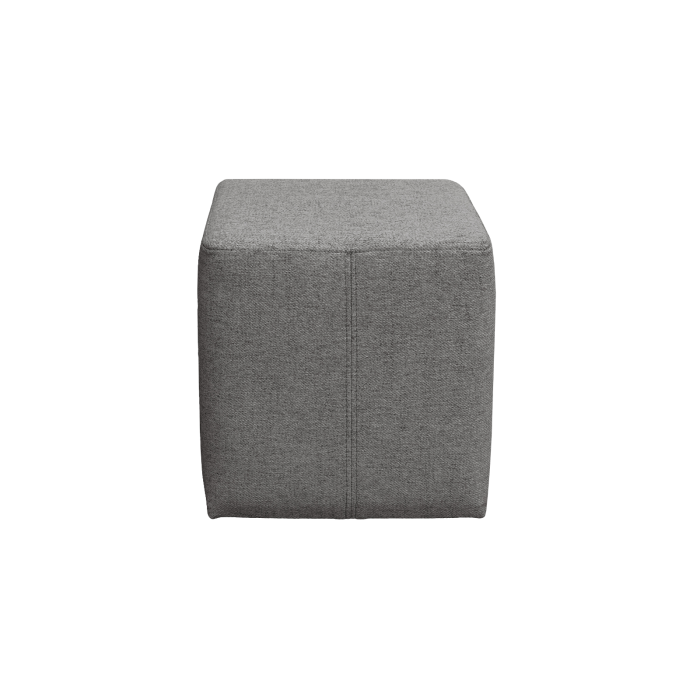 Taburet ROKA, gri deschis, 35x35x38 cm