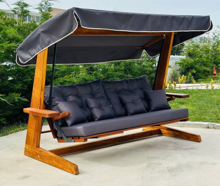 Leagane si Balansoare - Balansoar de gradina LUNA DELUXE 2600, 3 locuri, 243x139x195 cm