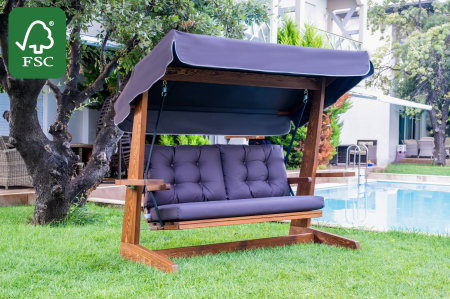 Leagane si Balansoare - Balansoar de gradina VIVA 2200, 3 locuri, 220x100x175 cm