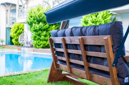 Balansoar de gradina VIVA 2200, 3 locuri, 220x100x175 cm [4]