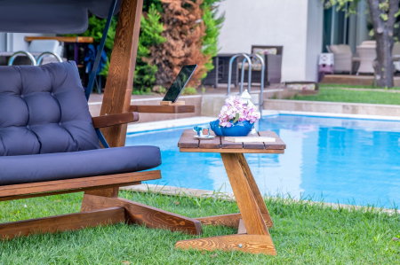 Balansoar de gradina VIVA 2400, 3 locuri, 237x100x175 cm [4]