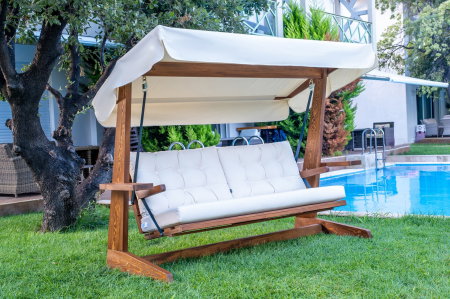 Balansoar de gradina VIVA 2400, 3 locuri, 237x100x175 cm [3]