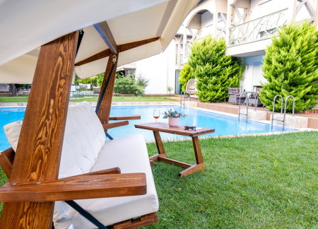 Balansoar de gradina VIVA 2400, 3 locuri, 237x100x175 cm [6]