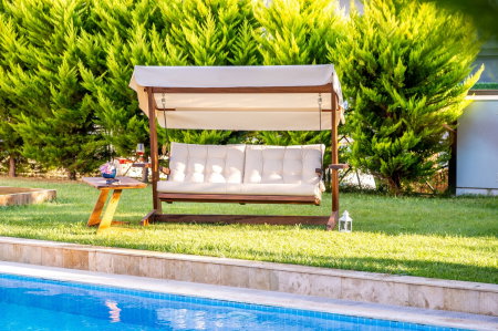 Balansoar de gradina VIVA 2400, 3 locuri, 237x100x175 cm [7]