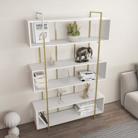 Biblioteci - Biblioteca BRUTI, 120x29,6x180 cm