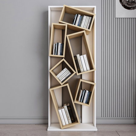 Biblioteci - Biblioteca CARMEN, 63x24x153,6 cm
