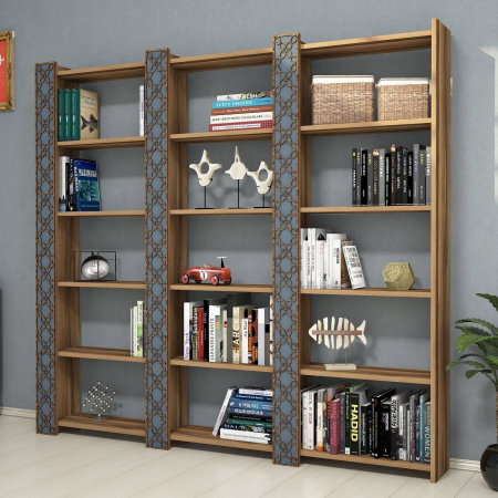 Biblioteci - Biblioteca CITY 3, 184,6x24,2x170 cm